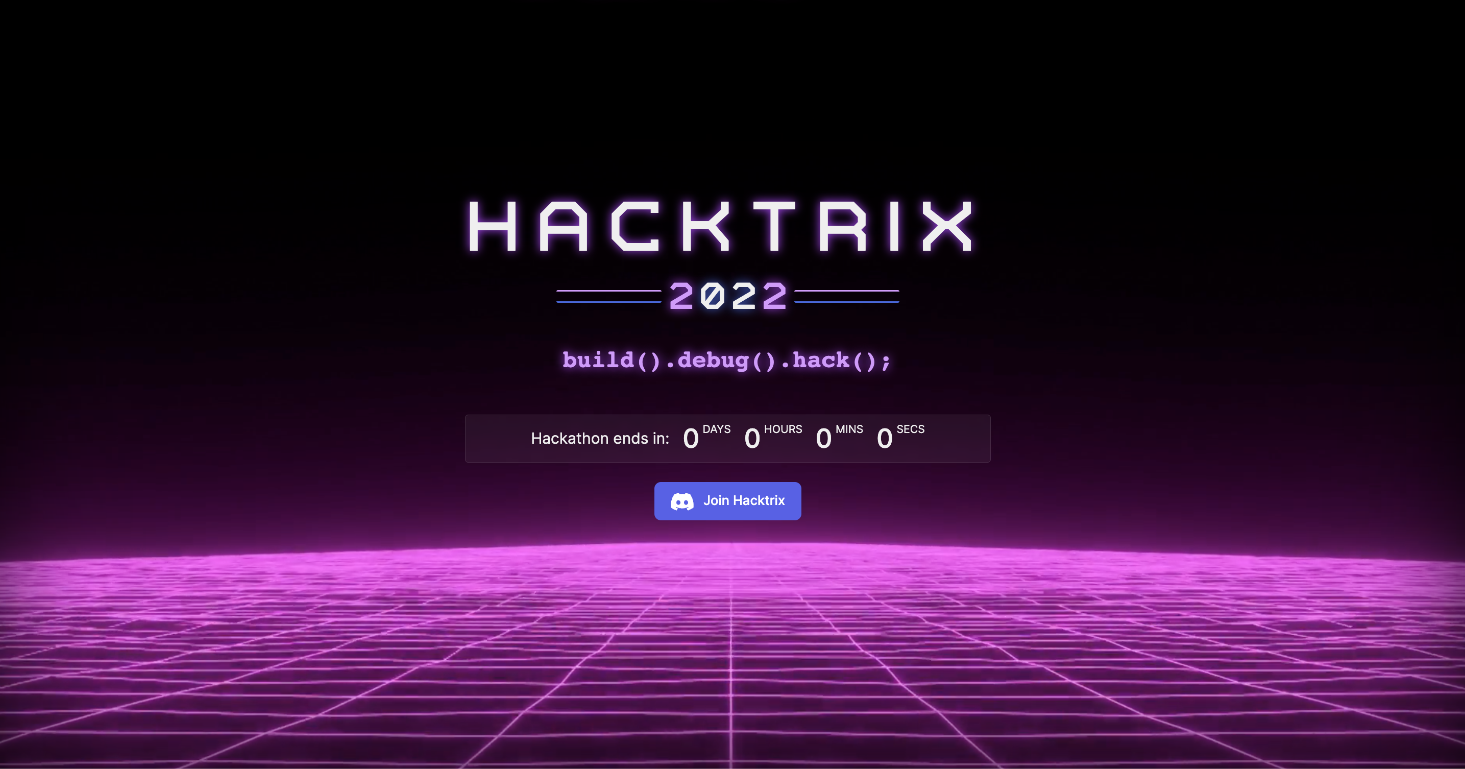 HackTrix Website